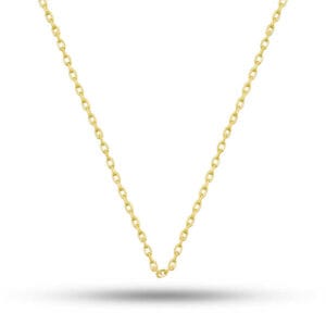 Gümüş Gold 0.30 Mikron 45 Cm Forse Zincir