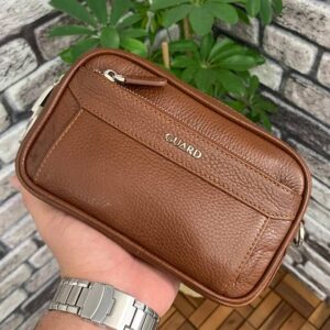 Guard Taba Hakiki Deri Şifreli El Çantası