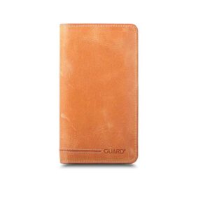 Guard Plus Telefon Girişli Antik Sarı Deri Unisex Cüzdan
